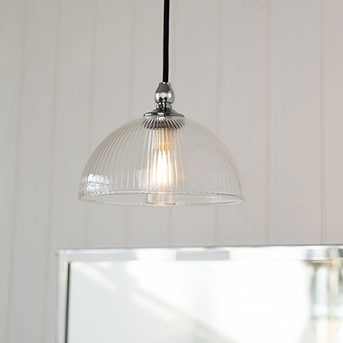 Emelia Nickel Bathroom Pendant Light