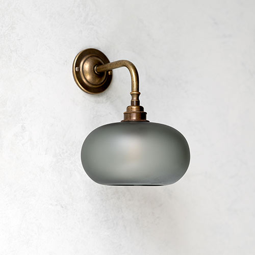 Hampstead Smoked Wall Light