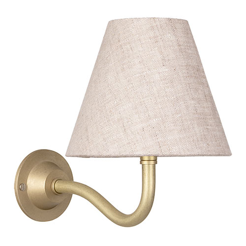 Carrick Wall Light in Burnished Brass