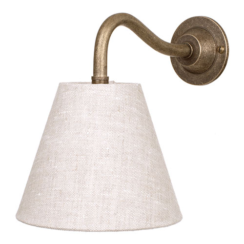 Carrick Wall Light fitted downwards