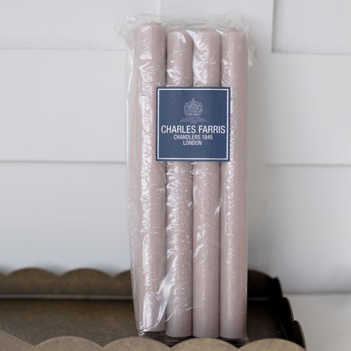 8 Charles Farris Rose Dining Candles 22 x 250