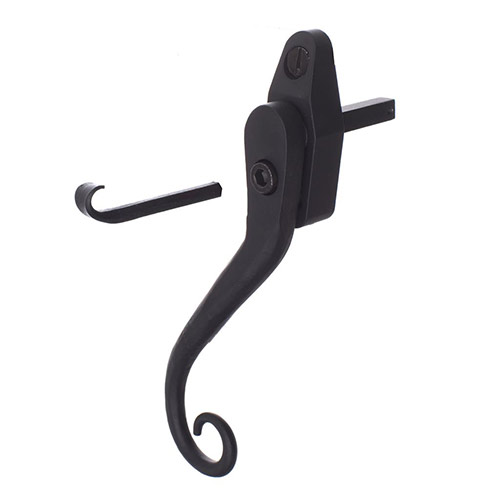 Monkey Tail Espagnolette (Right) in Matt Black