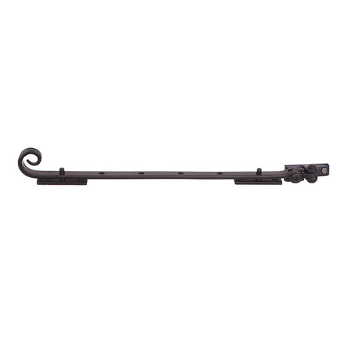 35cm Monkey Tail Window Stay in Matt Black