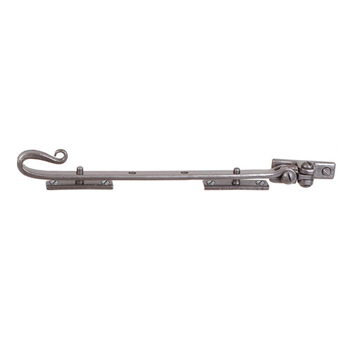 25cm Shepherd's Crook Window Stay in Polished
