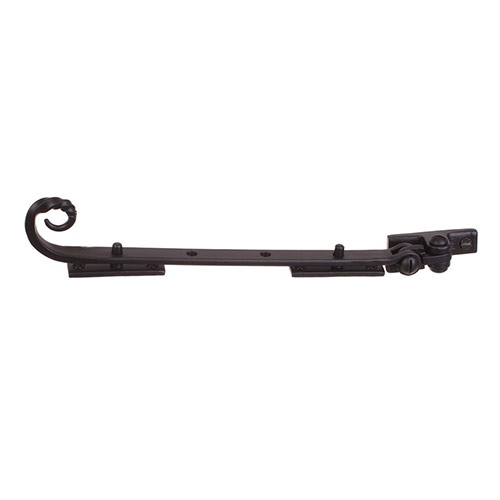 25cm Barber Window Stay in Matt Black