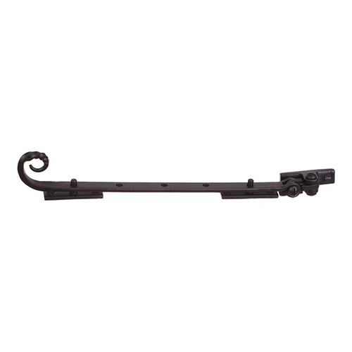 30cm Barber Window Stay in Matt Black