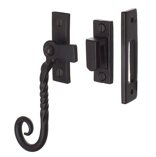 Barber Window Latch (Right Side) in Matt Black