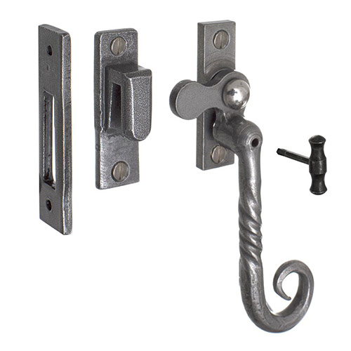 Barber Lockable Window Latch (Left Side), Polished