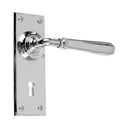 Chester Handle, Bristol Keyhole Plate, Nickel