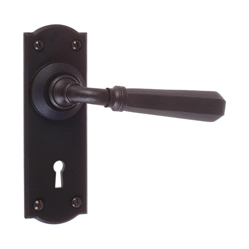 Chester Handle, Nowton Keyhole Plate, Beeswax