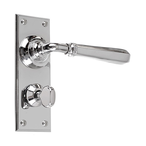Chester Handle, Ripley Privacy Plate, Nickel