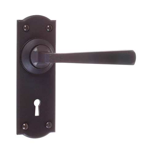 Manson Handle, Nowton Keyhole Plate, Beeswax