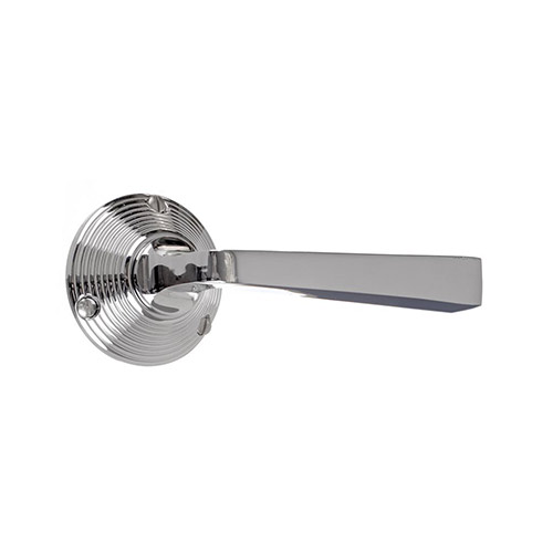 Manson Handle, Reeded Plate, Nickel