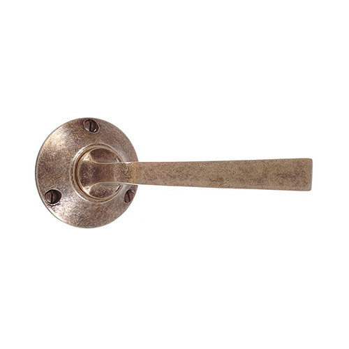 Manson Handle, Rowley Plate, Antiqued Brass