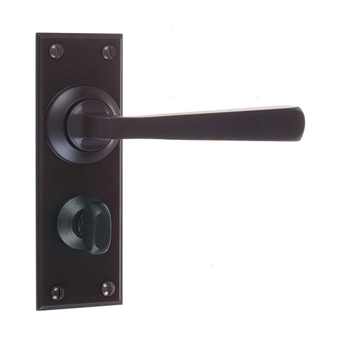 Manson Handle, Ripley Privacy Plate, Matt Black