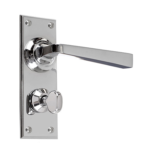 Manson Handle, Ripley Privacy Plate, Nickel