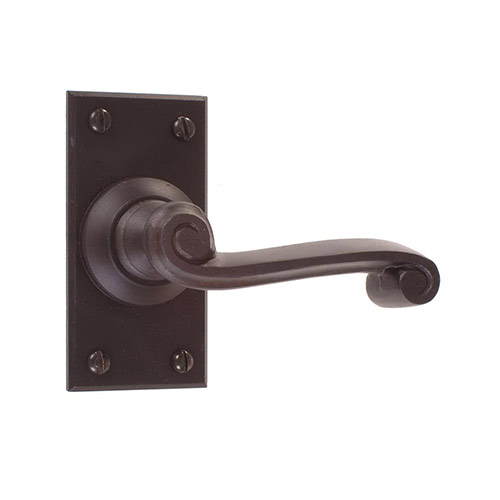 Regency Handle, Bristol Short Plate, Beeswax