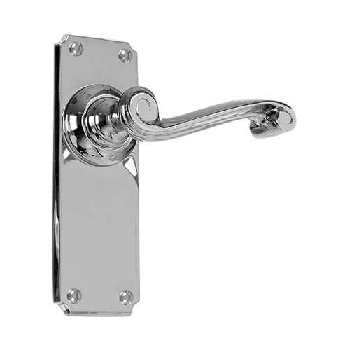 Regency Handle, Ilkley Plain Plate, Nickel