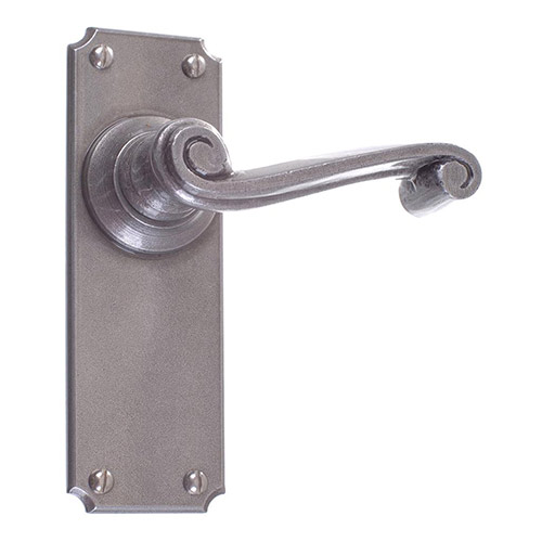 Regency Handle, Ilkley Plain Plate, Polished