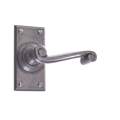 Regency Handle, Ripley Short Plate, Polished