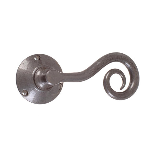 Curled Handle, Rowley Plate, Polished