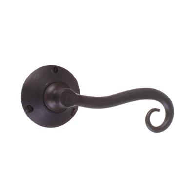 Scrolled Handle, Rowley Plate, Beeswax