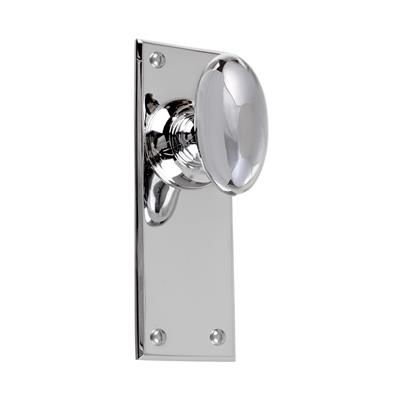 Downley Knob, Bristol Plain Plate, Nickel