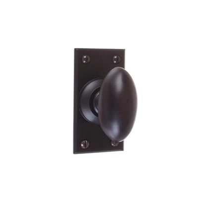 Downley Knob, Bristol Short Plate, Matt Black