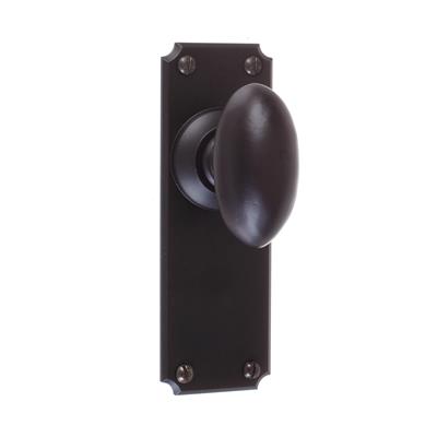 Downley Knob, Ilkley Plain Plate, Matt Black