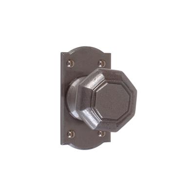 Shaftesbury Knob, Nowton Short Plate, Polished