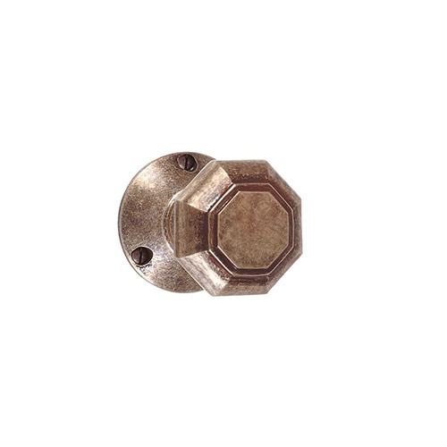 Shaftesbury Knob, Rowley Plate, Antiqued