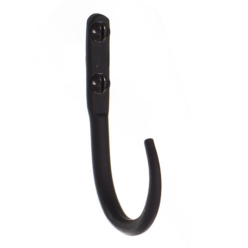 7cm Barn Wall Hook in Matt Black