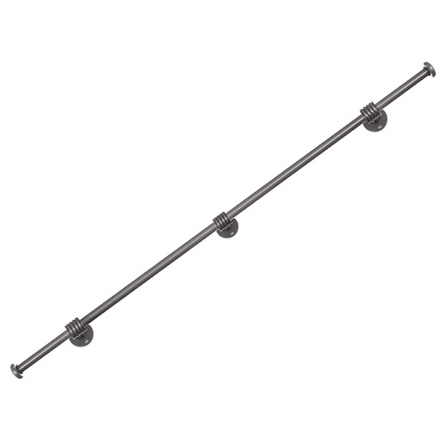 2m Button Handrail in Polished