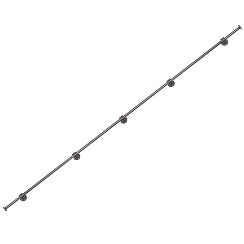 4m Button Handrail in Polished