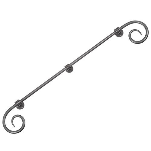 2m Crook Handrail in Polished