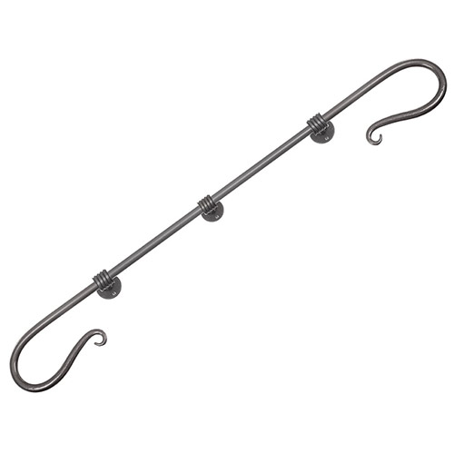 3m Shepherd's Crook Handrail in Polished