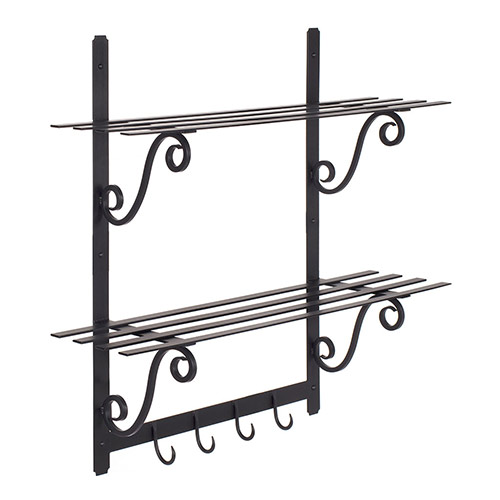 Hitcham Shelves in Matt Black