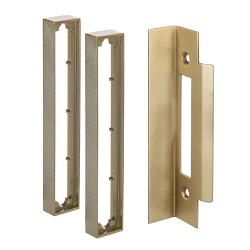 25mm Lock Rebate Kit in Brass