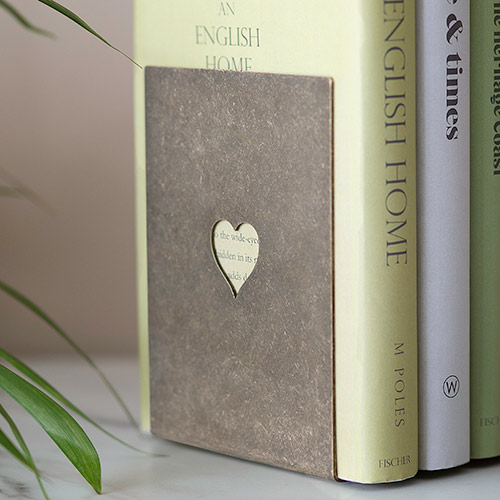 Heart Bookend