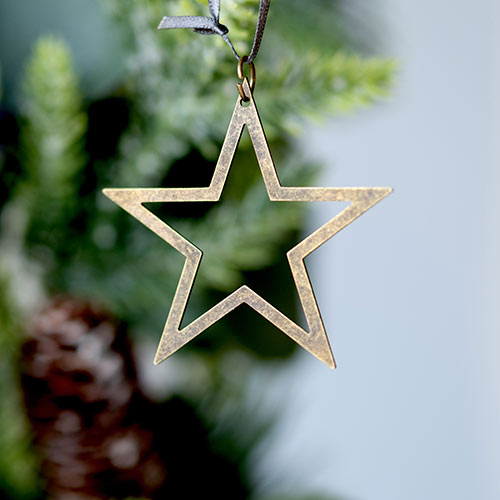Outline Star Decoration