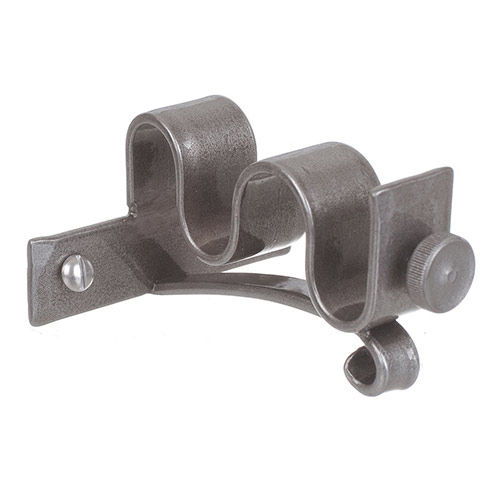 12/12mm Double Pole Centre Bracket in Polished