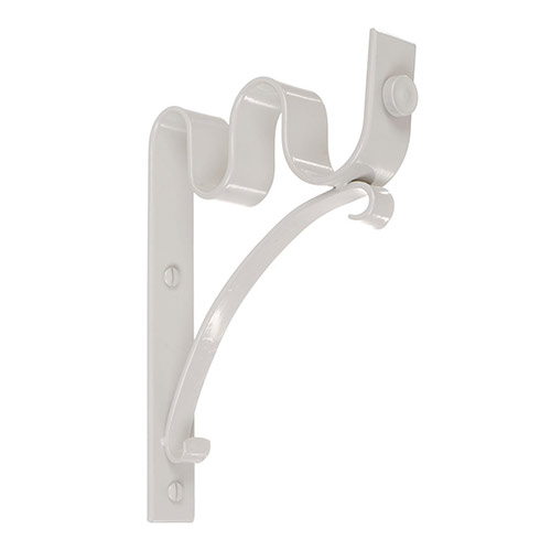 38/20mm Double Pole Standard Bracket in Clay