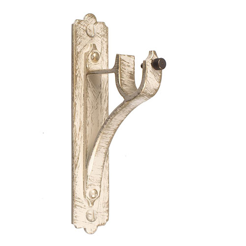 20mm Brett Standard Bracket in Old Ivory