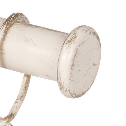 25mm Button Finial in Old Ivory