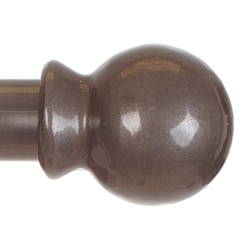 25mm Cannonball Finial in Polished