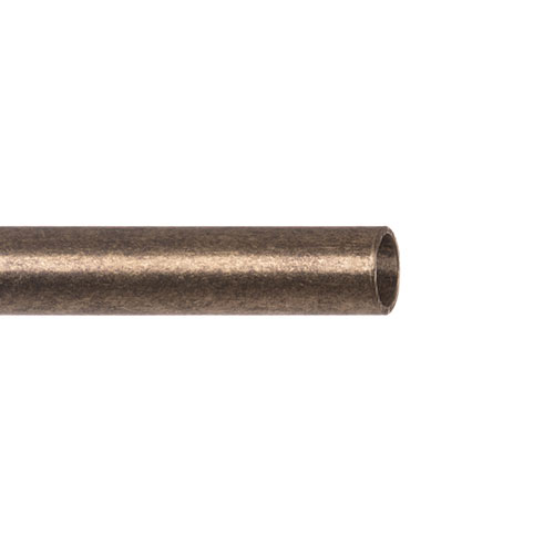 12mm Brass Pole in Antiqued Brass