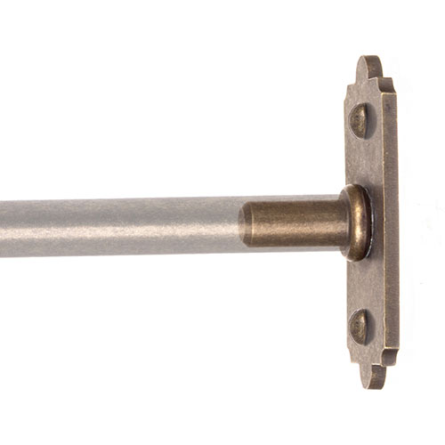 Cafe rod recess bracket