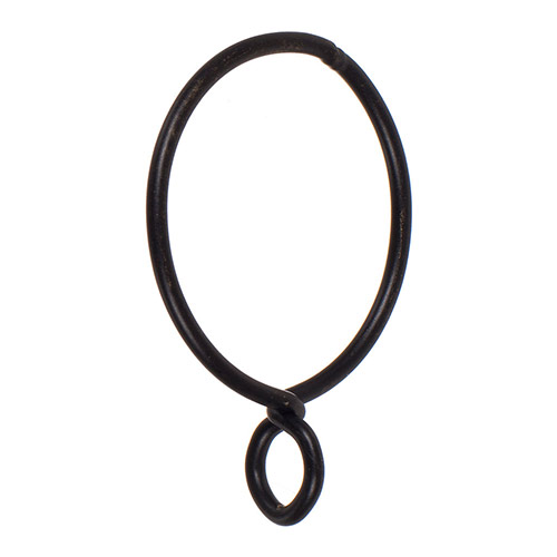 25/38mm Classic Twist Ring in Matt Black