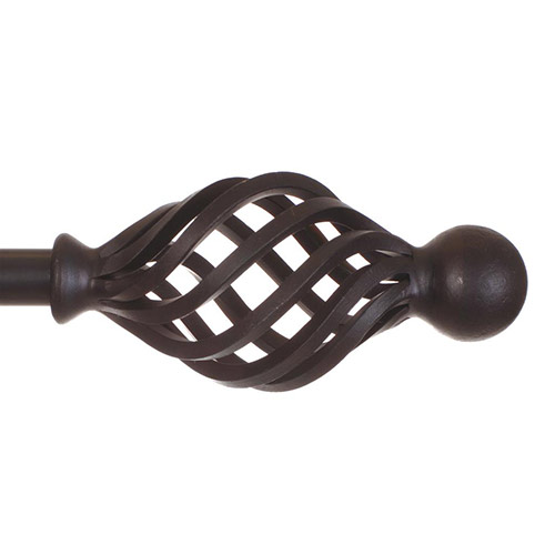 20mm Cage & Ball Finial in Beeswax