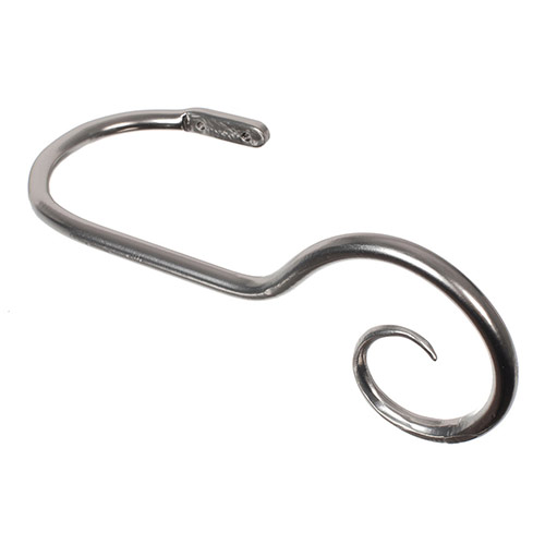 Large Bishop's Crook Holdback (Right Side) in Mercury